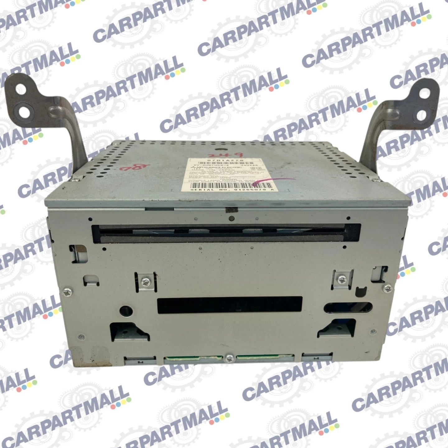 07-10 MITSUBISHI OUTLANDER 08-10 LANCER RADIO MP3 6 CD PLAYER RECEIVER 8701A278