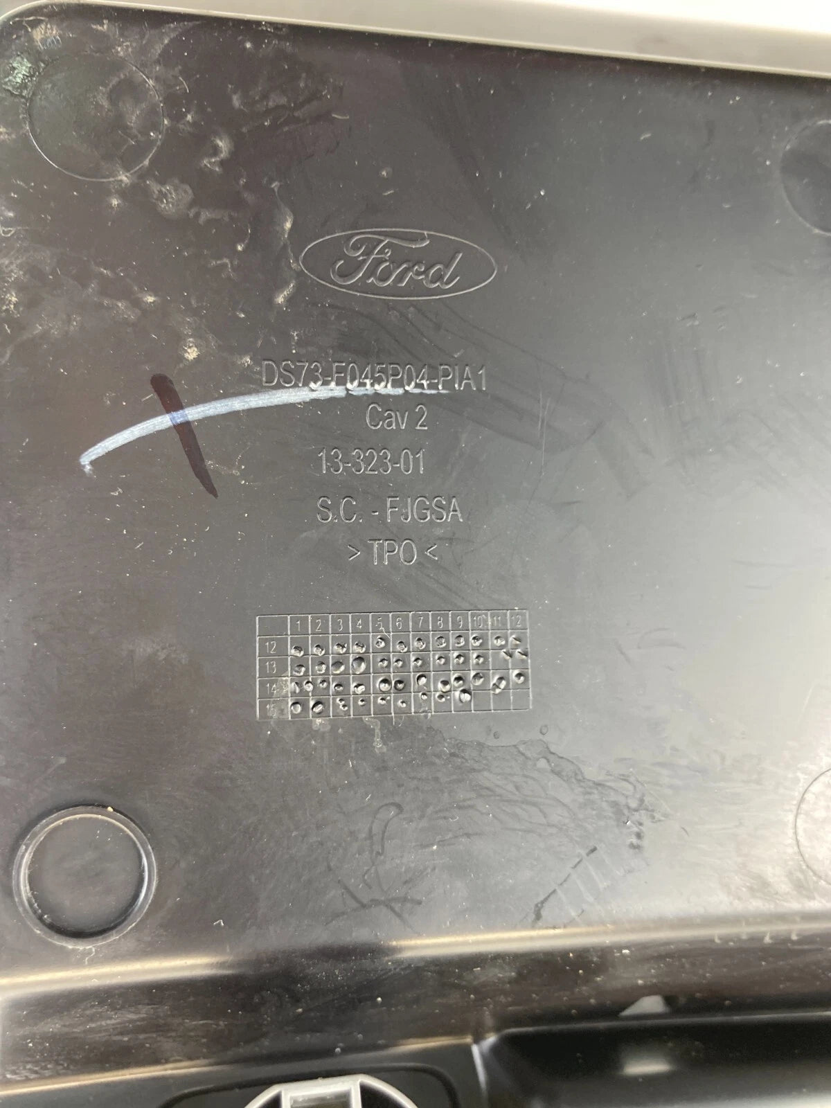 13-16 FORD FUSION CENTER CONSOLE STORAGE BIN TRAY TRIM COVER DS73-F045P04-P1A1