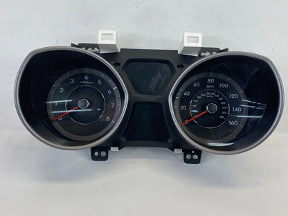 14-16 HYUNDAI ELANTRA AT DASH CLUSTER SPEEDOMETER 94004-3Y010 UK MILES USA BUILT