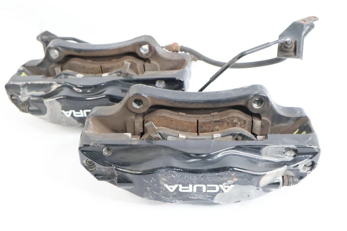 2007 2008 ACURA TL TYPE-S FRONT LEFT & RIGHT 4 PISTON DISC BRAKE CALIPER PAIR