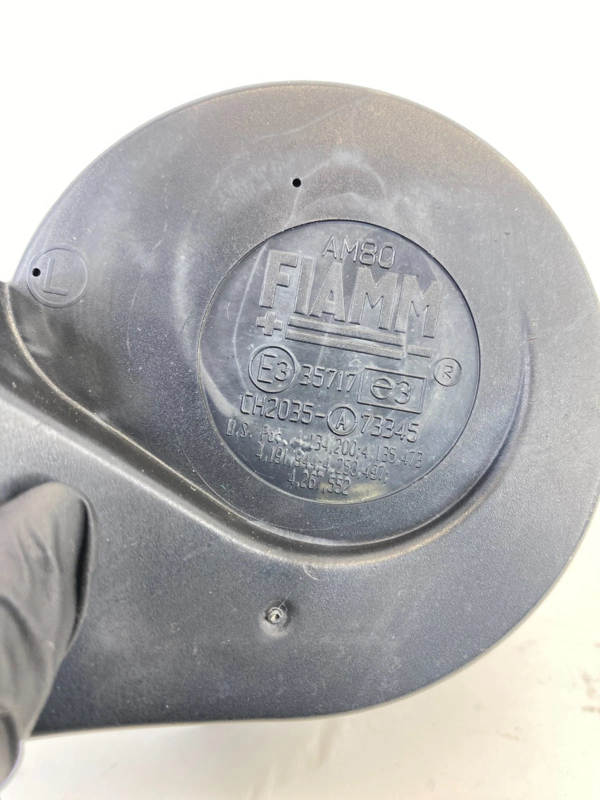 00 01 02 03 04 NISSAN XTERRA LOW TONE HORN NOTE PITCH SIREN ALARM 4.267.552 OEM