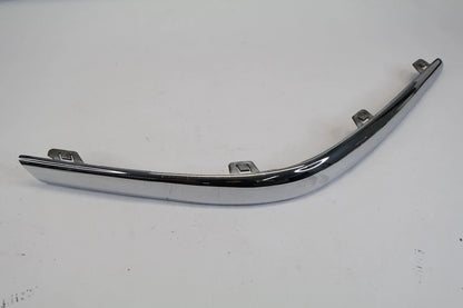 00-04 JAGUAR S-TYPE REAR LEFT BUMPER CHROME MOLDING TRIM STRIP OEM XR8317C773AA