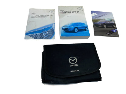 2010 10 MAZDA CX-9 OWNER'S MANUAL MAINTENACE WARRANTY GUIDE BOOK W /CASE OEM