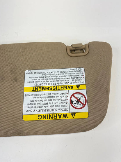 2003-2005 SUBARU FORESTER RIGHT PASSENGER SUNVISOR SUN VISOR SHADE OEM