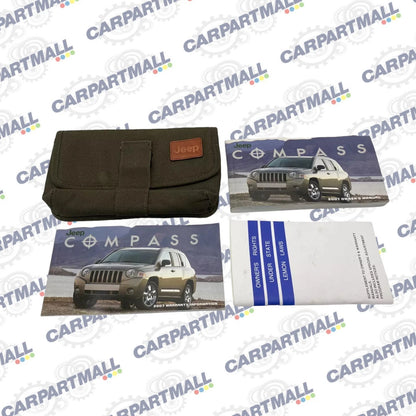 2007 07 JEEP COMPASS OWNER'S MANUAL & WARRANTY INFORMATION SET W/ CASE OEM