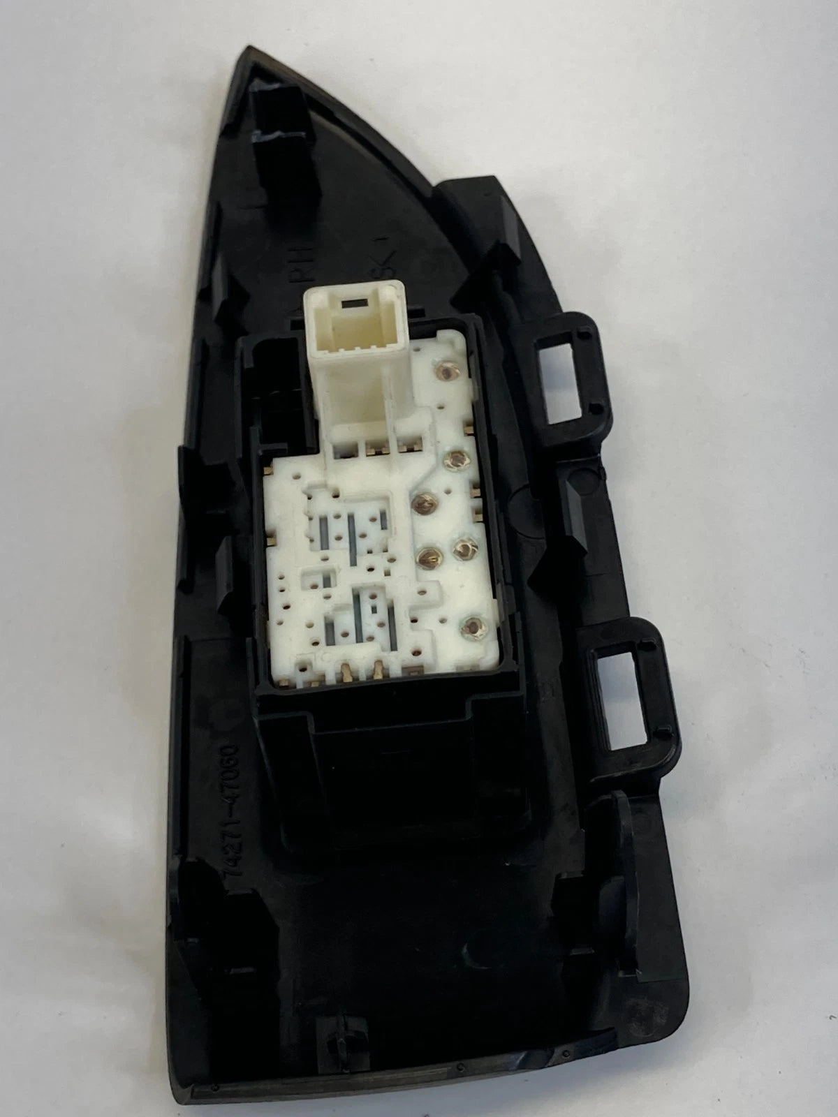10-15 TOYOTA PRIUS REAR RIGHT DOOR WINDOW SWITCH W/TRIM BEZEL 74271-47060 OEM