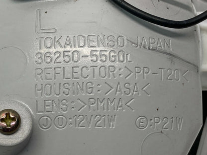 02-07 SUZUKI AERIO SEDAN REAR LEFT SIDE INNER BACKUP TAIL LIGHT REVERSE LAMP OEM