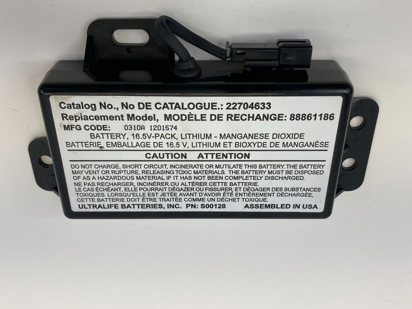 2011-2017 Buick Regal Onstar Backup Battery Control Module Unit 22704633 OEM