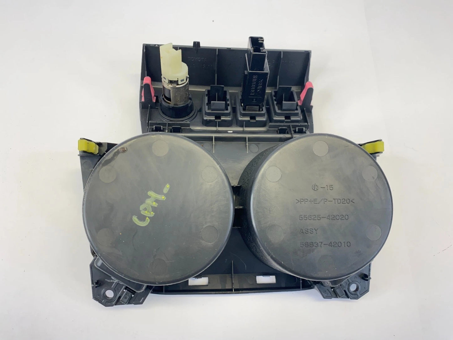 2006-2012 TOYOTA RAV4 CENTER CONSOLE DUAL CUP HOLDER W/ HEATED SWITCH 5562542020