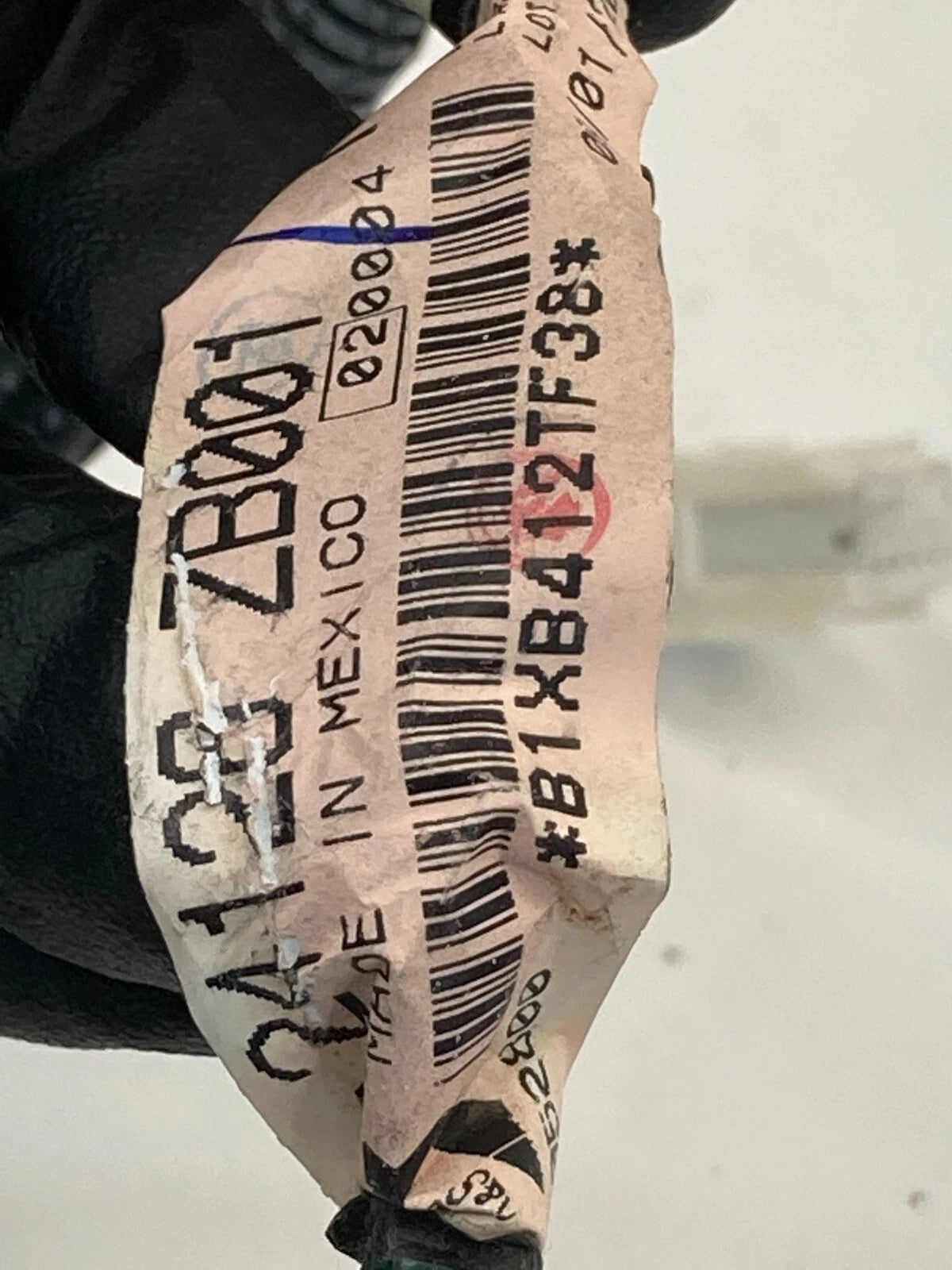 02 03 04 05 06 NISSAN ALTIMA REAR LEFT SIDE DOOR HARNESS WIRE 24126-ZB001 OEM