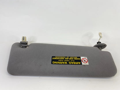 2002 2003 LEXUS ES300 DRIVER LEFT SUNVISOR SUN VISOR SHADE LH CLOTH GRAY OEM