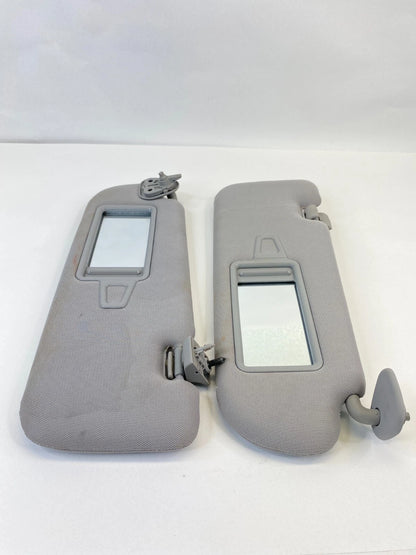 11-14 HYUNDAI SONATA DRIVER PASSENGER SUNVISOR LEFT & RIGHT SUN VISOR SET PAIR