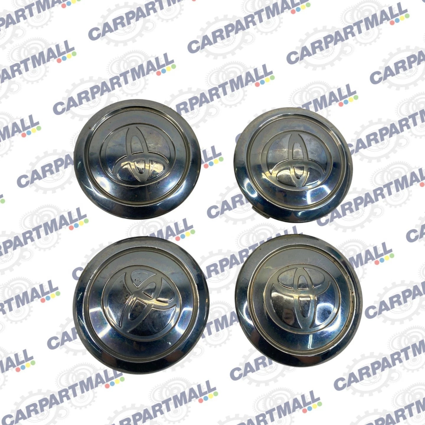 2004-2009 TOYOTA PRIUS WHEEL CENTER CAPS HUB SET OF 4 RIMS COVERS LIDS BADGE OEM
