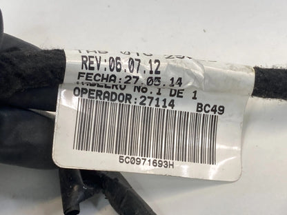 2011-2014 VOLKSWAGEN JETTA REAR LEFT SIDE DOOR HARNESS WIRE WIRING 5C0971693H