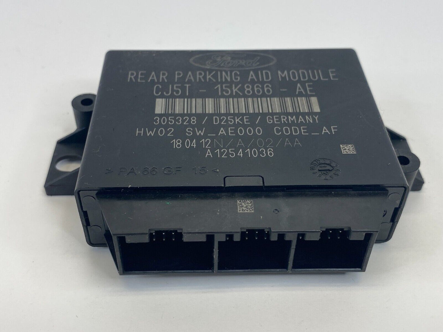 2013-2016 Ford Escape Chassis Rear Park Assist Control Module CJ5T-15K866-AE OEM