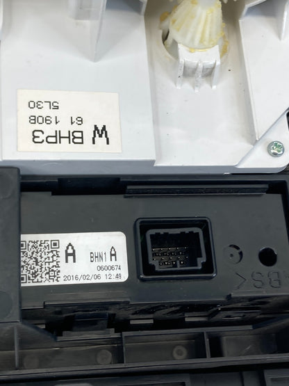2014-2016 Mazda 3 HVAC Heater Temperature Switch Climate Control BHP3-61-190B