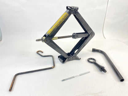 06-09 SAAB 9-5 95 SPARE TIRE CHANGE KIT SCISSOR JACK LUG WRENCH TOOL OEM