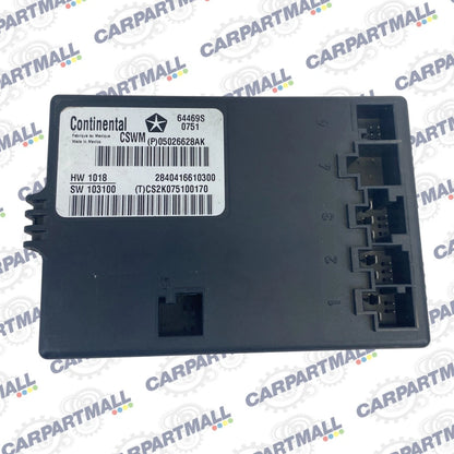 2011 2012 2013 Dodge Durango Heated Seat Control Module 05026628AK OEM