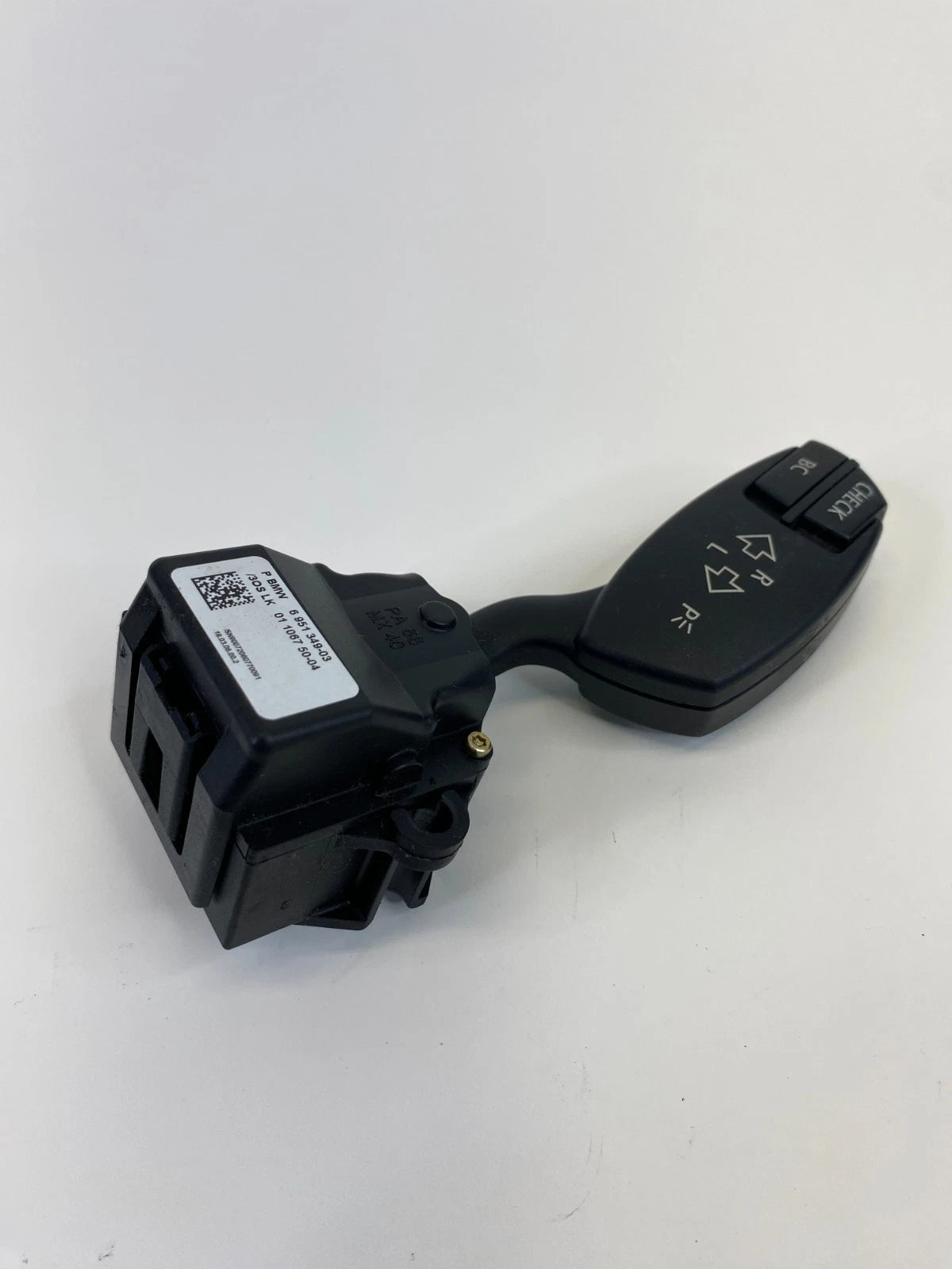 06 07 BMW 530XI STEERING COLUMN TURN SIGNAL SWITCH STALK LEVER CHECK 6951349 OEM