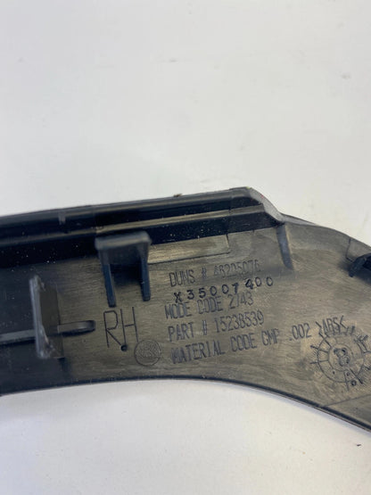 05-09 PONTIAC G6 SEDAN REAR RIGHT INTERIOR DOOR PULL HANDLE BEZEL 15238539 OEM