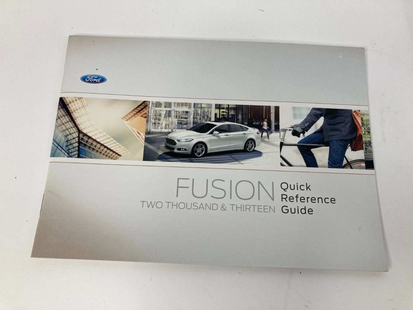 2013 13 FORD FUSION OWNERS OWNER'S GUIDE MANUAL BOOK SET W/ CASE OEM