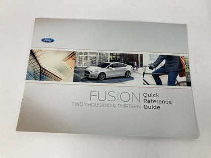2013 13 FORD FUSION OWNERS OWNER'S GUIDE MANUAL BOOK SET W/ CASE OEM
