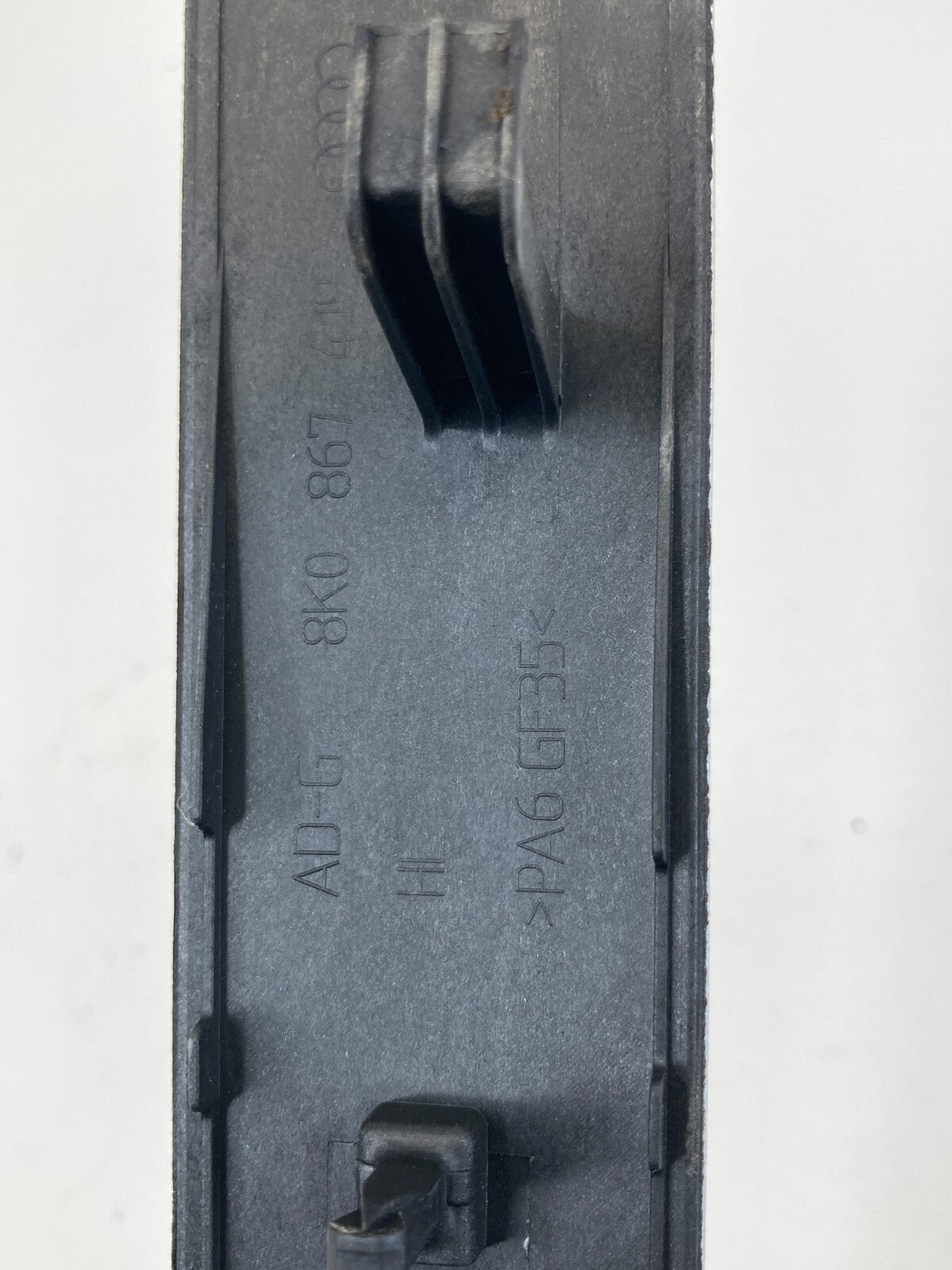 2009-2016 Audi A4 Quattro Rear Left Side Door Panel Trim Molding 8K0867419 OEM