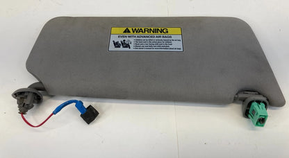2008-2012 HONDA ACCORD SEDAN GREY SUN VISOR SET LEFT RIGHT W/ MIRROR LIGHT OEM