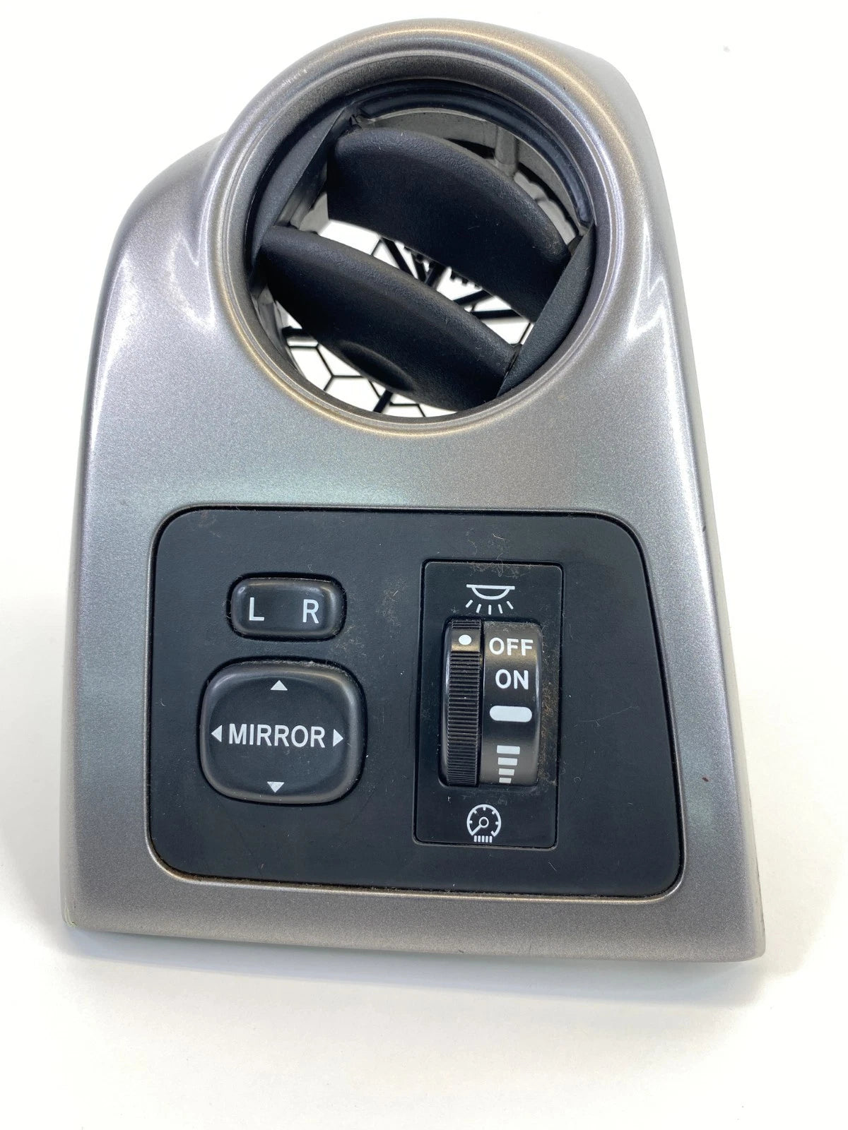 2003-2008 Pontiac Vibe Dash Side Air Vent Outlet w/ Mirror Dimmer Switch OEM