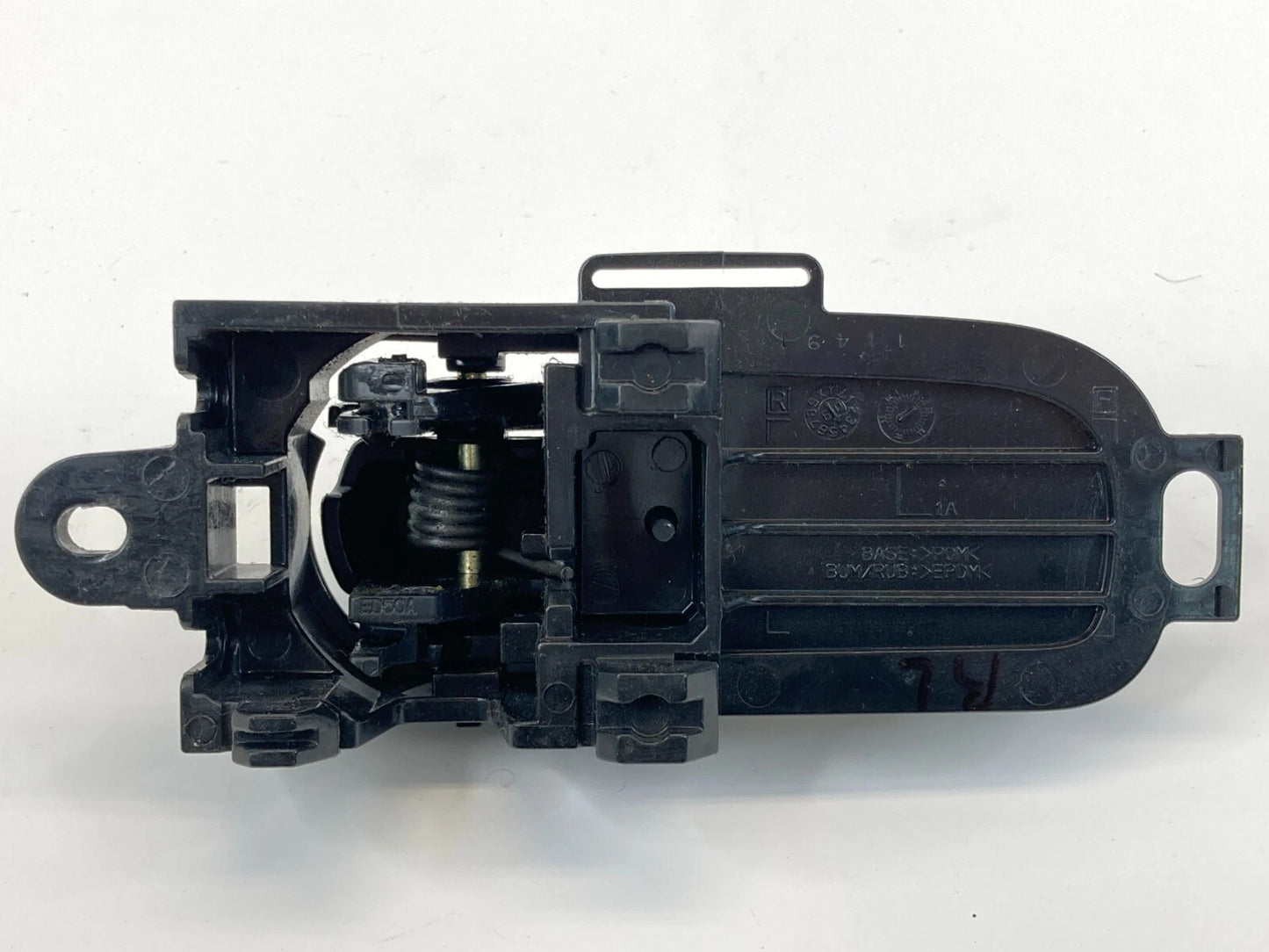 2007-2012 NISSAN VERSA REAR LEFT SIDE INTERIOR INNER DOOR HANDLE ASSEMBLY OEM