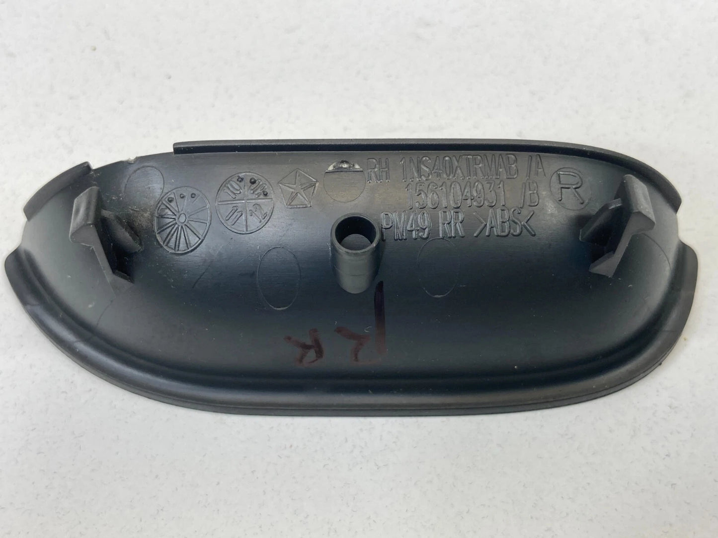 10-12 DODGE CALIBER REAR RIGHT INNER DOOR HANDLE SCREW COVER CAP 1NS40XTRMAB