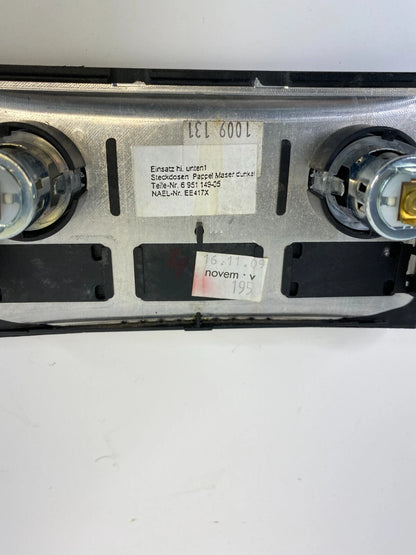 2010 BMW 535I XDRIVE REAR CONSOLE DUAL POWER OUTLET LIGHTER ASSY 695114905 OEM