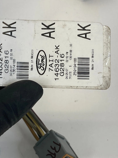2007-2010 LINCOLN MKX REAR RIGHT DOOR WIRING WIRE HARNESS 7A1T-14632-AKG2816 OEM
