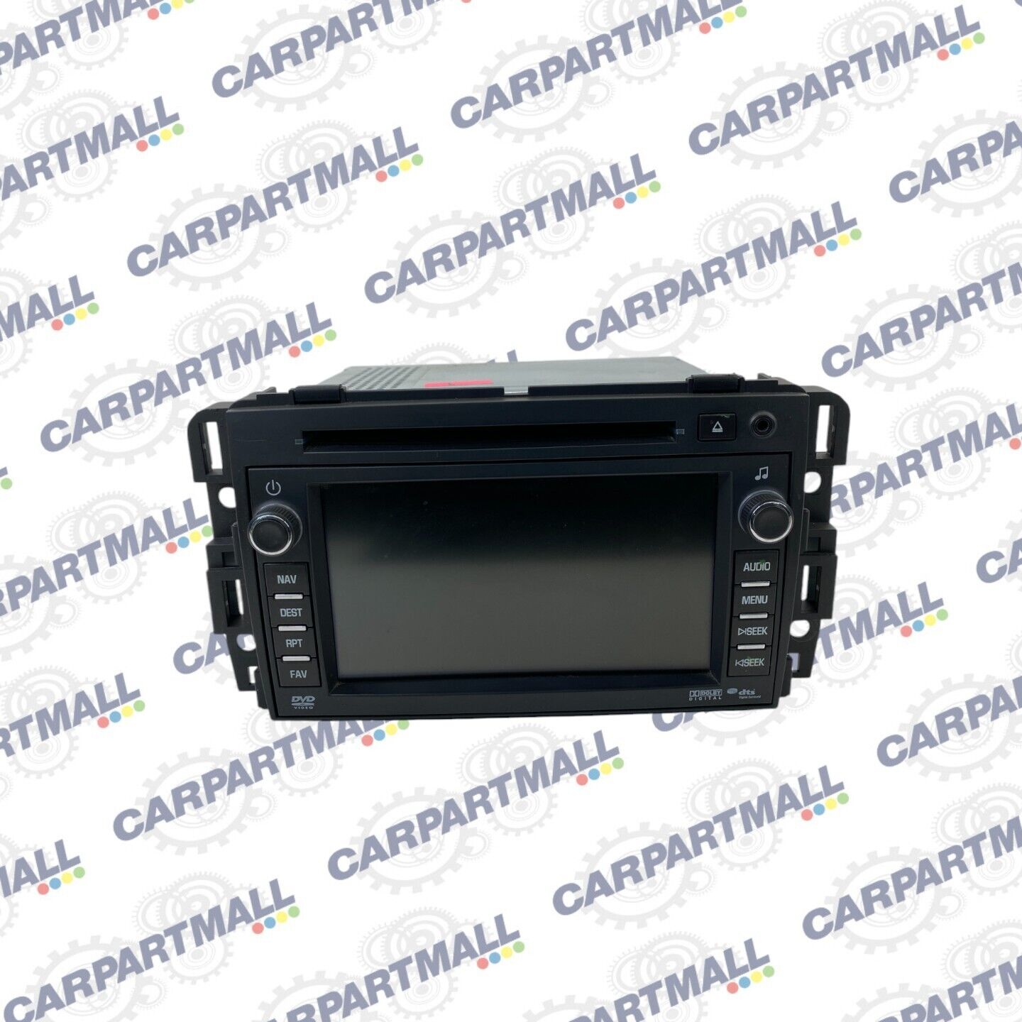 10-12 Buick Enclave Radio AM/FM CD DVD Disc Player Nav Display Screen 20900942