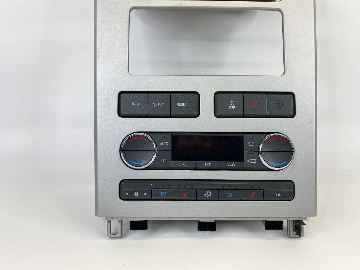 2007-2010 Lincoln MKX HVAC Heater Climate Control Radio Bezel Trim 8A13-18C612-B