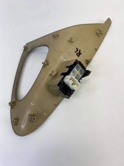 2007-2011 TOYOTA CAMRY REAR LEFT DOOR WINDOW CONTROL SWITCH W/ BEZEL 74272-06130